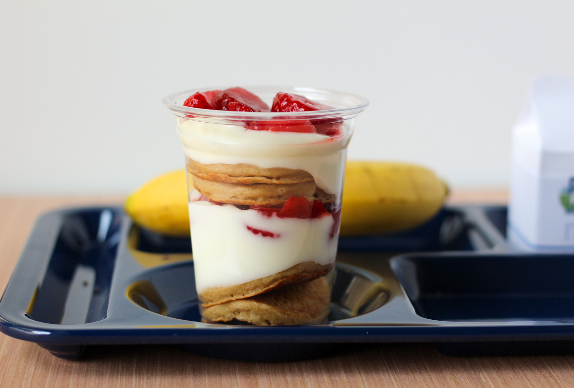 Strawberry Pancake Yogurt Parfait | Fuel Up
