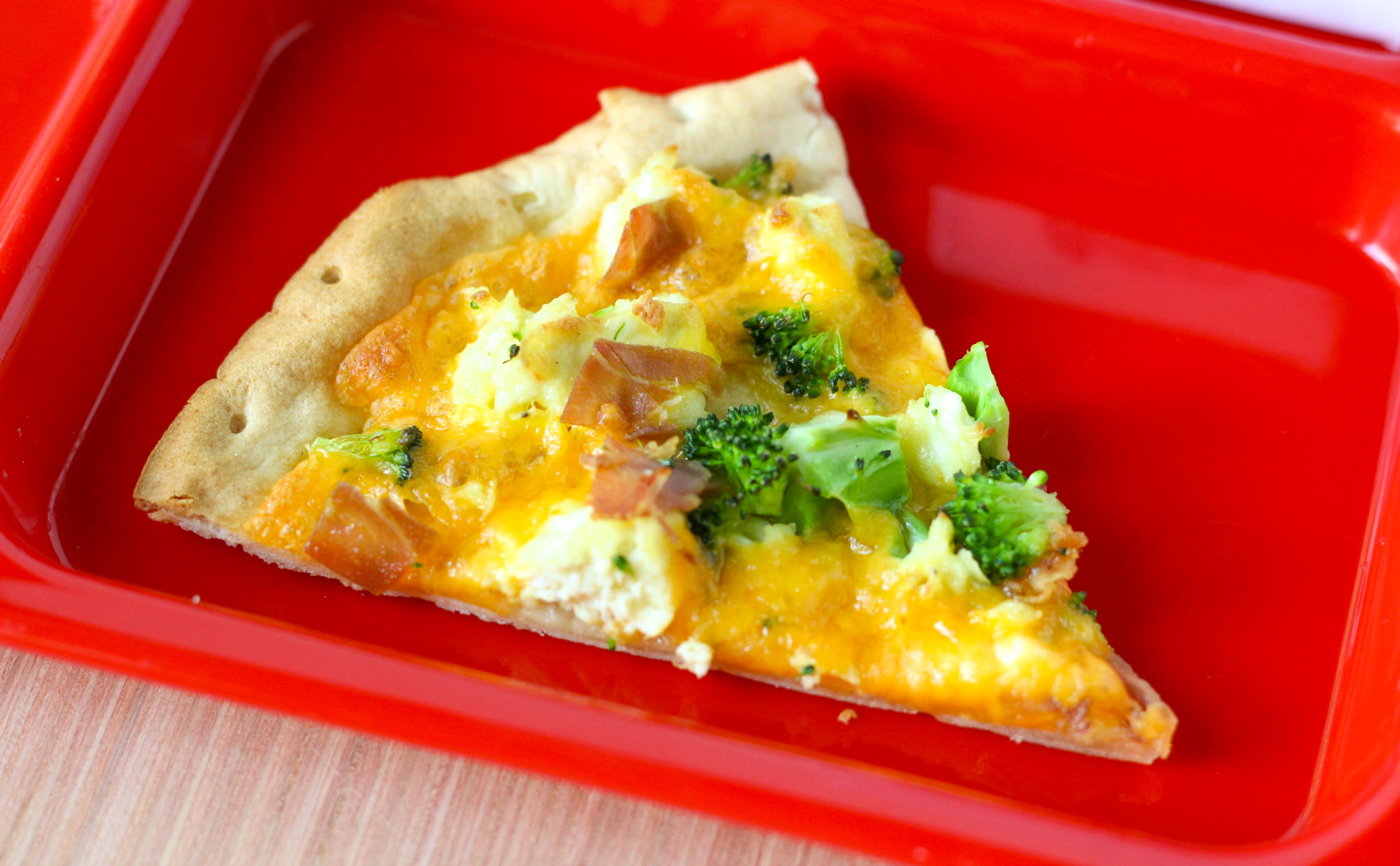 Broccoli, Egg, and Cheese Pizza | Fuel Up