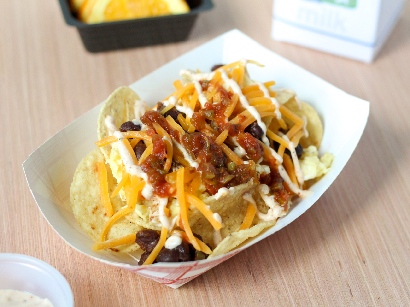 Breakfast Nachos with Tajin Yogurt Sauce | Fuel Up